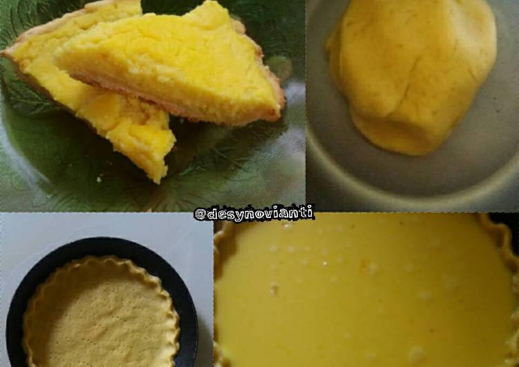 Cara Gampang Membuat Tart Susu Teflon, Bikin Ngiler