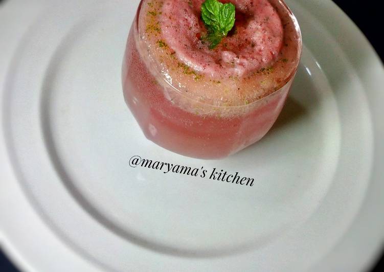 Recipe of Ultimate Watermelon mojito