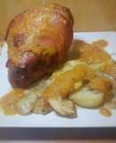 Codillos de cerdo al horno con patatas