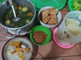 Sayur bayam bening