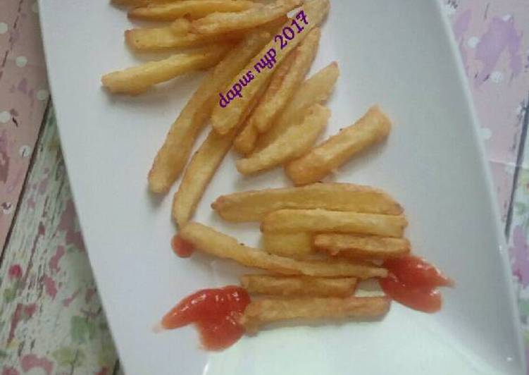 Resep: French Fries / Kentang Goreng yang Renyah