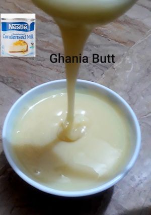 A picture of Homemade Condence milk.
