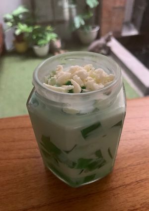 Foto resep Buko Pandan Creamy Toples