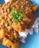 Vegetarian lentil curry