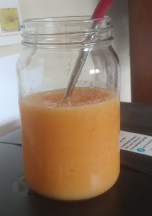 A picture of Mango Papaya Smoothie.