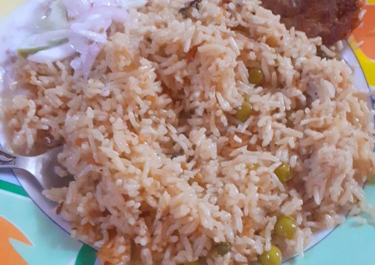 Easiest Way to Make Speedy Matar pulao