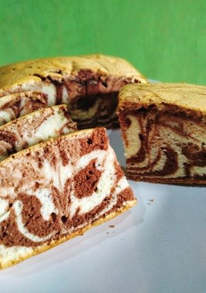 Foto resep BOLU MARMER Putih Telur