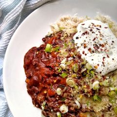 Hearty Vegetarian Chilli A picture of Hearty Vegetarian Chilli.