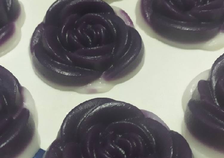 IDE #Resep Kue talam ubi ungu menu kue harian