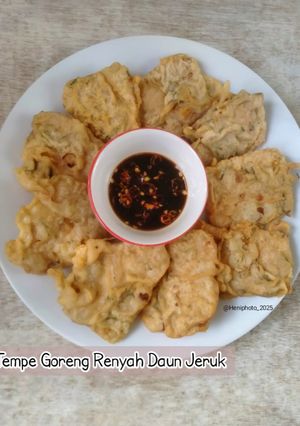 Foto resep Tempe Goreng Renyah Daun Jeruk