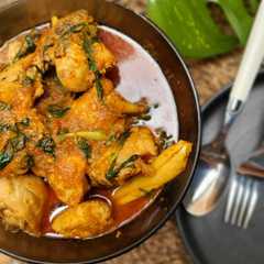 A picture of # Ayam woku kemangi.