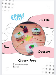 Foto resep Es Teler Dessert Box(gluten free)