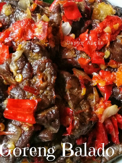 Foto resep Paru Goreng Balado