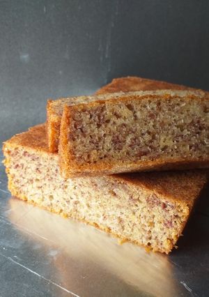 Foto resep Bolu Pisang 1 Telur Moist, Lentur Tanpa Mixer