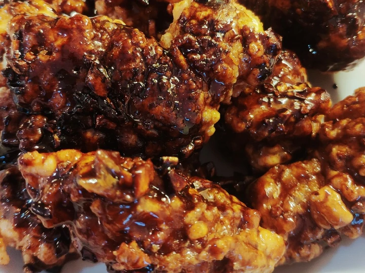 Cara Mudah Membuat Resep Ayam kriuk madu mentega yang Sempurna Anti Ribet, Uenak Banget