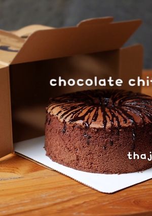 Foto resep Chiffon chocolate cake