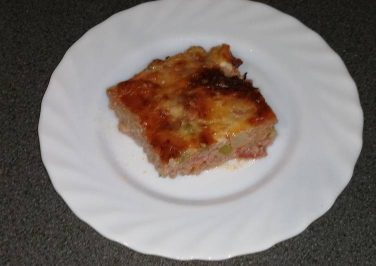 Pastel de carne gratinado