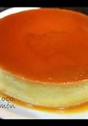 Una foto de Flan De Coco