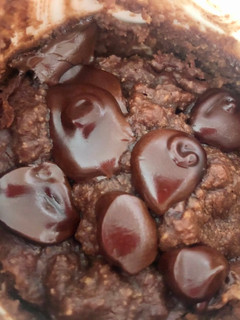 Una foto de Brownie saludable y rápido en taza