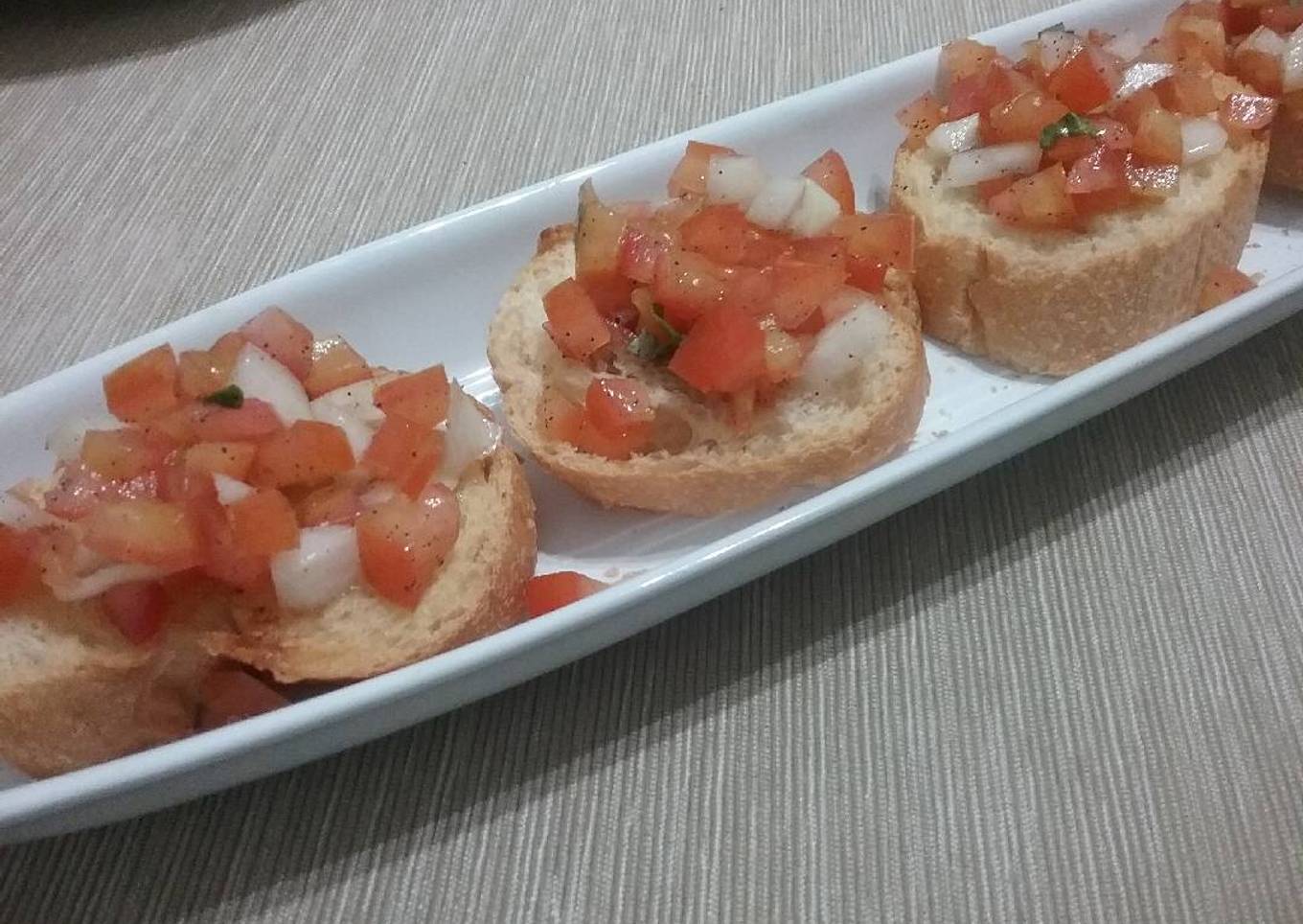Vegetarian Bruschetta