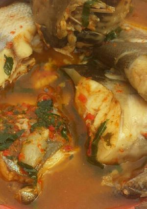 A picture of Fish pepper soup.