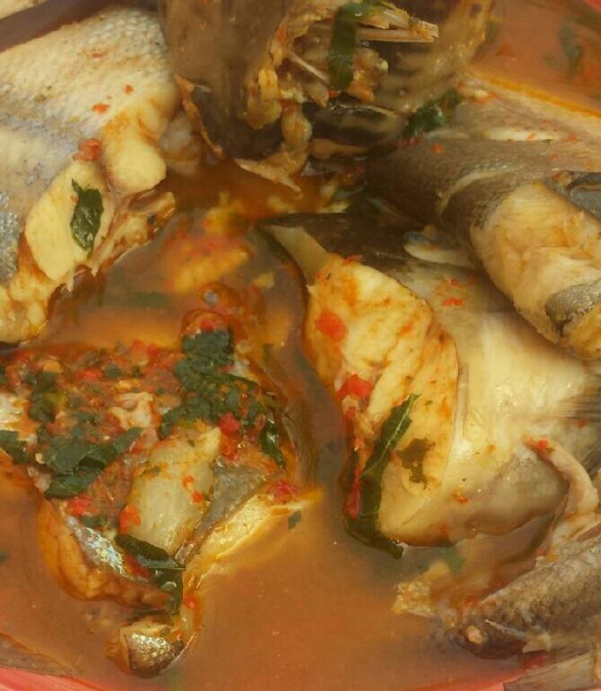 A picture of Fish pepper soup.