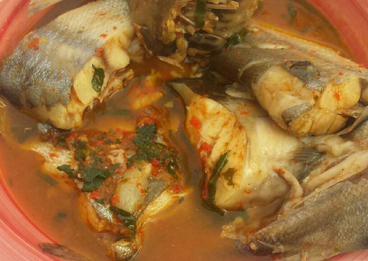 Easiest Way to Prepare Homemade Fish pepper soup