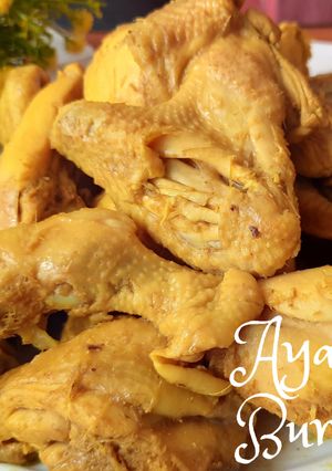 Foto resep Ayam Ungkep Bumbu Kuning,tinggal goreng