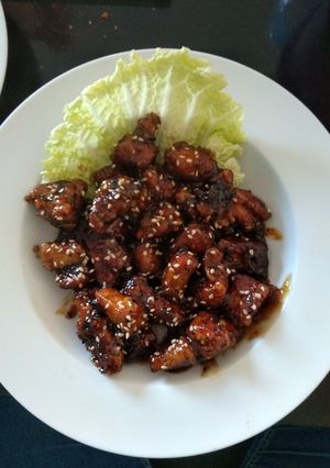 Foto resep Honey Lemon Chicken