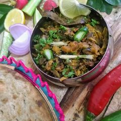 Achari Methi kadu A picture of Achari Methi kadu.
