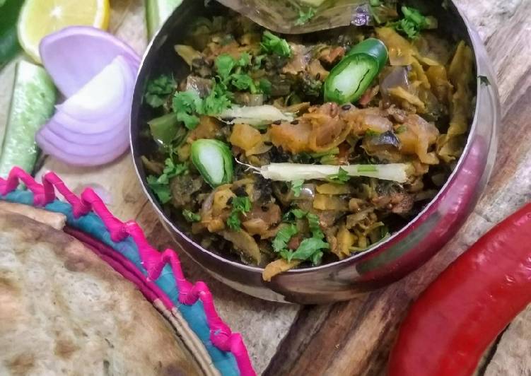 Steps to Make Perfect Achari Methi kadu