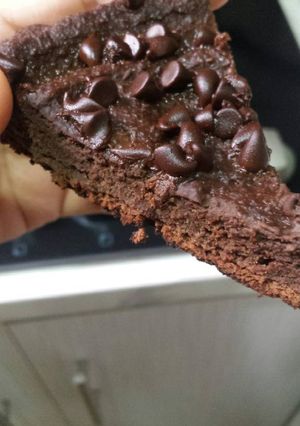 Una foto de Brownie al sartén
