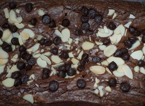Foto resep Rhum Almond Brownies No Mixer
