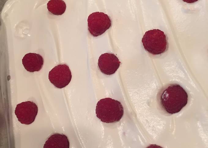 Raspberry Cream Cheese Dessert recipe main photo