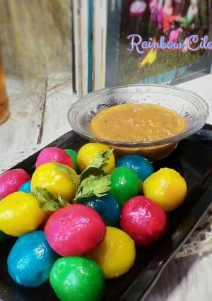 Foto resep Rainbow Cilok Isi Keju
