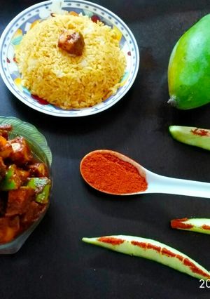 A picture of Mango Achaar.