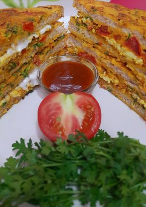 शाही ब्रेड सैंडविच (Shahi bread sandwich recipe in Hindi) रेसिपी मुख्य फोटो