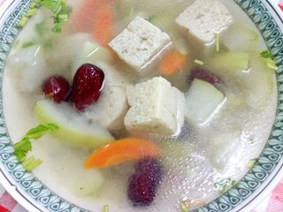 美善品料理機食譜:紅棗瓠瓜湯(全素)