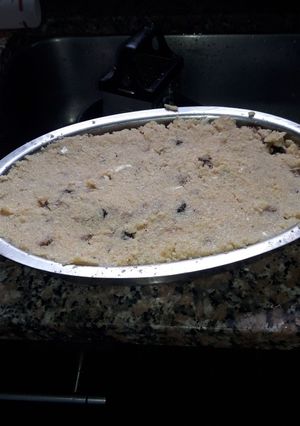 Una foto de Pastel de polenta