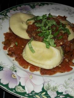 Una foto de Pasta rellena