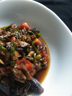 Foto resep Oseng Klotok Cabe ijo