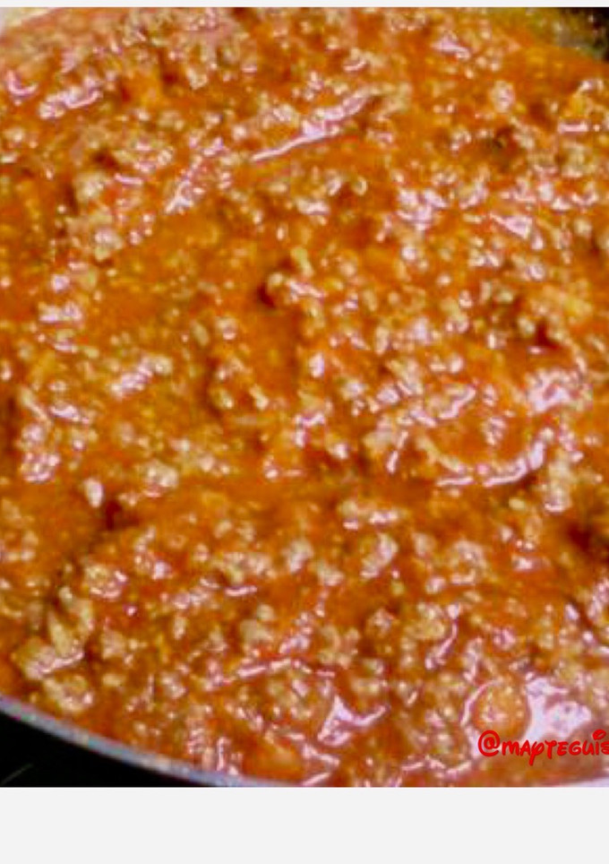 Una foto de Salsa boloñesa