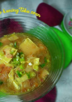 Foto resep SOP (kuning-tahu&soun)