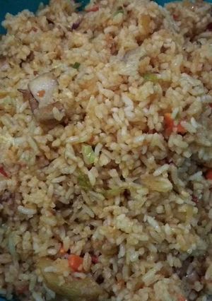 Foto resep Nasi goreng campur