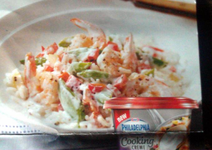 Creamy Shrimp and Rice