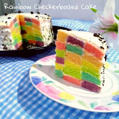 A checkerboard cake is simpler than you think | King Arthur Baking
