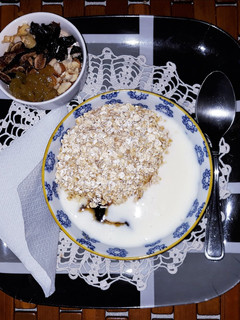 Una foto de Desayuno de yogur natural