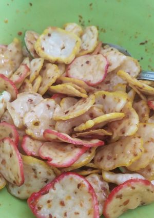 Foto resep Kerupuk bantat seblak kering