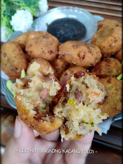 Foto resep Lentho (Singkong Kacang Tolo)