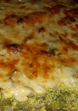 Csőben sült, diétás brokkoli recept fotója